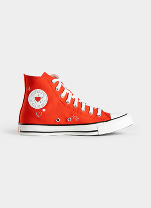 Converse Chuck Taylor All Star Y2K Heart Hi Top Fever Dream Shoes - Womens