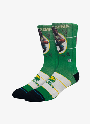 Stance X NBA Shawn Kemp Retro Bighead Socks