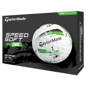 TaylorMade Speedsoft Ink Golf Balls - Green