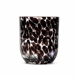 20cl Black Tort Curved Candle Glass - Box of 6