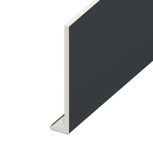 Eurocell uPVC Fascia Capping Board – Anthracite Grey Smooth, 5m x 250mm (Standard)