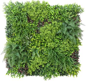 Eden Artificial Green Wall - Living Wall Panel 1m x 1m Coverage