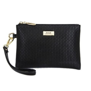 Serenade Leather - Cosmo Clutch Black