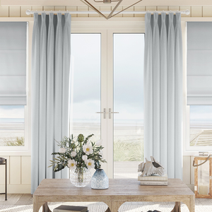 Menton, Signal Grey - Made to Measure Curtains