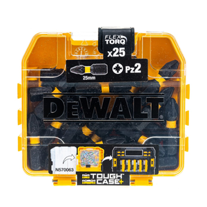 DeWalt DT70556T-QZ PZ2 25mm Impact Torsion Screwdriver Bit Box - Pieces of 25
