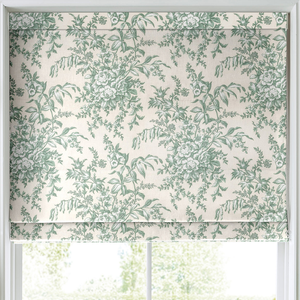 Laura Ashley Picardie Made to Measure Roman Blind Sage