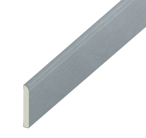 Eurocell uPVC Multi-Purpose Trim - Moondust Grey, 5m x 45mm
