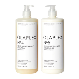 Olaplex No.4 Shampoo & No.5 Conditioner 1L Duo Bundle
