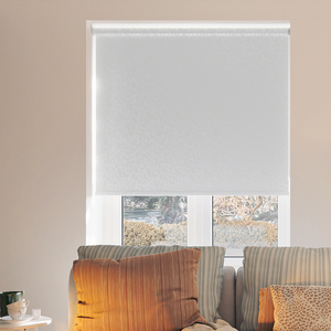 Jasmine (Blackout), Lily White - Twist&Fit Roller Blind