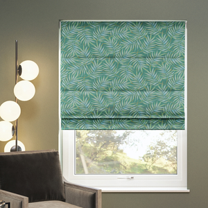 Goa, Pacific Green - Roman Blind