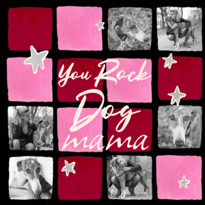 Moonpig You Rock Dog Mam Photo Upload Mother's Day Card