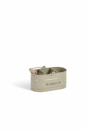 Original Wash Up Tidy - Steel, Clay