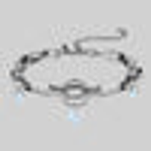 MAGNETAR. Chunky Link Chain Hearts Choker - Silver - Silver