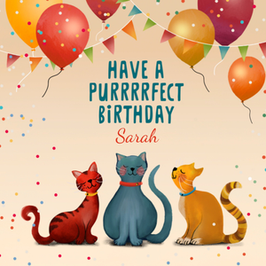 Moonpig Have A Purrrrrfect Birthday Card