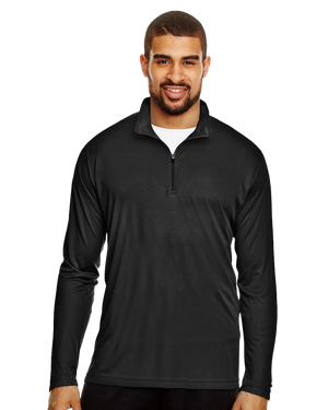 Team 365 Embroidered Men's Zone Performance Quarter-Zip