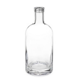 Nocturne Nordic 375 ml Clear Glass Liquor Bottles - 299895-K