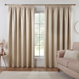 PENCIL PLEAT B/OUT & THERMAL DASH 66x72 Curtain