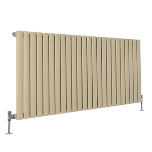 Milano Aruba - Elk Brown Horizontal Designer Radiator 635mm x 1416mm (Single Panel)