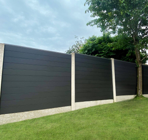 Eurocell Black Composite Fencing Board – 1.83m x 150mm