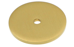 Circular Rose on Backplate 40mm (Polished Chrome Plate)