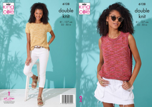 Tops in King Cole Linendale Reflections DK (6128)