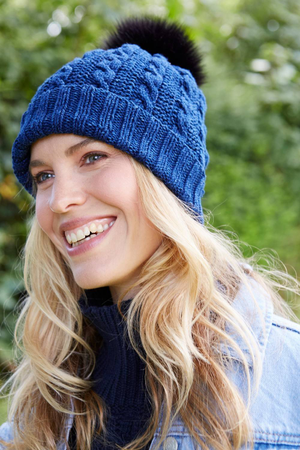 Cable Bobble Hat