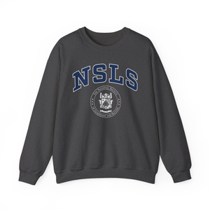NSLS VINTAGE SEAL CREWNECK - Dark Heather