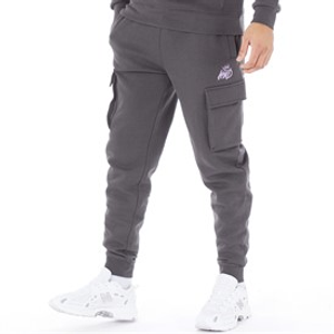Kings Will Dream Mens Crosby 2.0 Cargo Joggers Asphalt/White