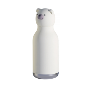 Asobu - Bestie Miś - Butelka termiczna ze słomką 460 ml