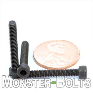 #5-40 Socket Head Cap screws, Alloy Steel with Black Oxide, Coarse Thread