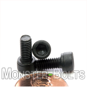 #8-36 Socket Head Cap screws, Alloy Steel w/ Thermal Black Oxide, Fine Thread