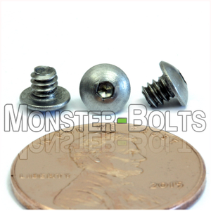 #4-40 Stainless Steel Button Head Socket Caps screws, 18-8 / A2