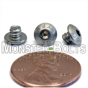 #6-32 Stainless Steel Button Head Socket Cap screws, 18-8 / A2