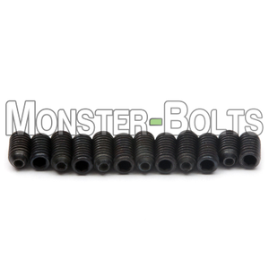 (12) Black or Stainless Steel Guitar Screws for Bridge Saddle Height Adjustment - Wilkinson / Gotoh