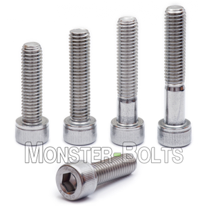 M2.5 Socket Head Cap screws, Stainless Steel A2 (18-8)