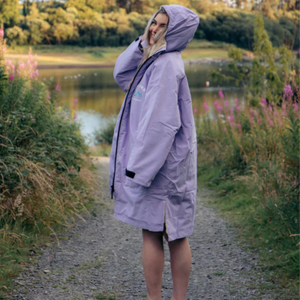 Bleubird Nordic Adults Waterproof Changing Robe - XS / Lavender