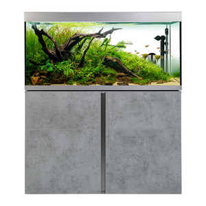 Fluval Siena 330 Aquarium & Cabinet Chicago Concrete Set (332litre)