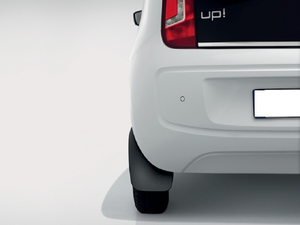 Genuine VW UP Front Mudflap Kit 2012 onwards (1S0075111)