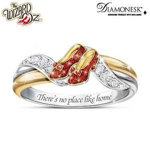 No Place Like Home Ring Size 7.5
