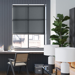 Roma, Anthracite - Twist&Fit Roller Blind