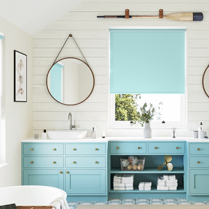 Orion (Blackout), Crystal Blue - Twist&Fit Roller Blind