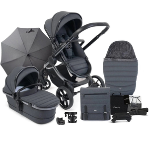 iCandy Peach 7 Complete Bundle - Phantom / Dark Grey