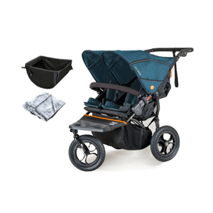 Out n About Nipper V5 Double Pushchair - Highland Blue