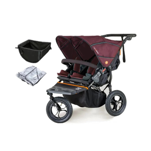 Out n About Nipper V5 Double Pushchair - Bramble Berry