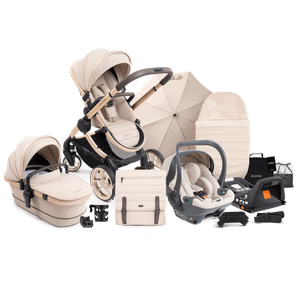 iCandy Peach 7 Cocoon 360 Travel System Bundle - Biscotti