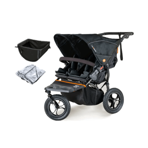 Out n About Nipper V5 Double Pushchair - Summit Black