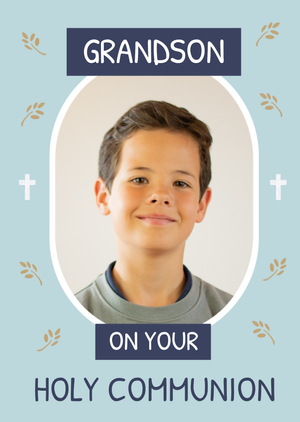 Holy Communion Photo Upload Card