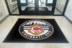 Super Berber Custom Logo Entrance Mats - 3'x3'