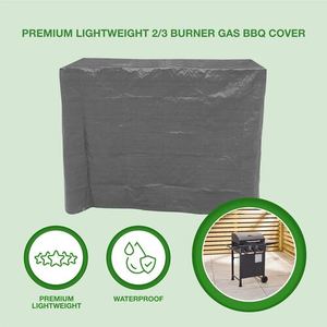 Premium Lightweight 2/3 Burner Gas BBQ Cover