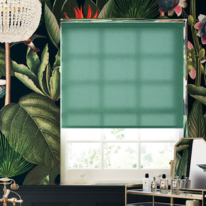Trapani, Hunter Green - Twist&Fit Roller Blind